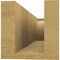 Ekena Millwork 4in. W x 4in. H x 16in. L Huntington Woodgrain TimberThane Rafter Tail, Primed Tan RFTUR04X04X16HUNRCPR - alternate 2